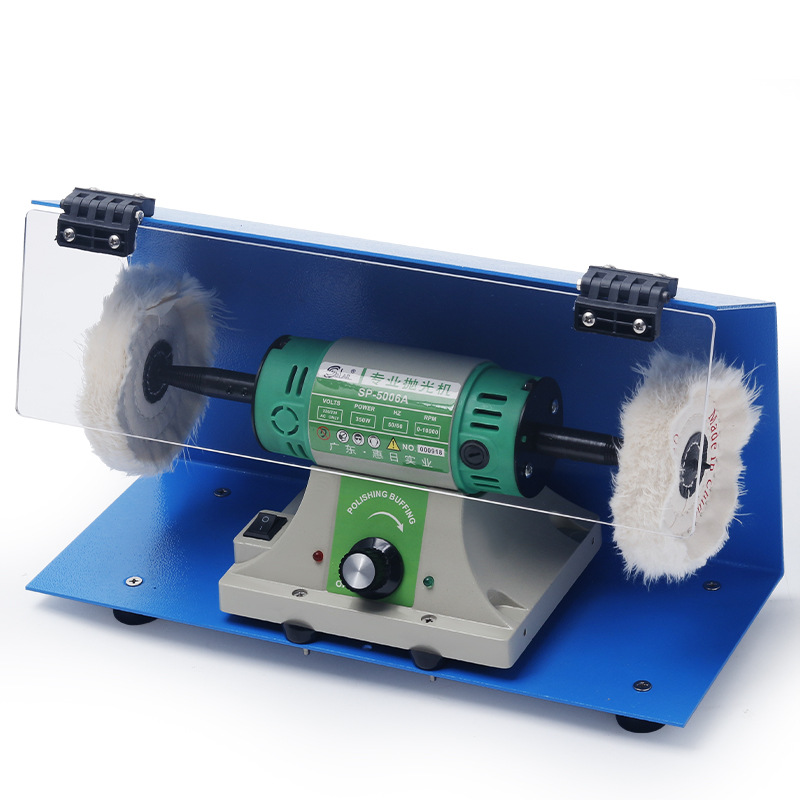 Bench Buffer Jewelry Polishing Machine - High Quality Safe Motor Buffer Machine