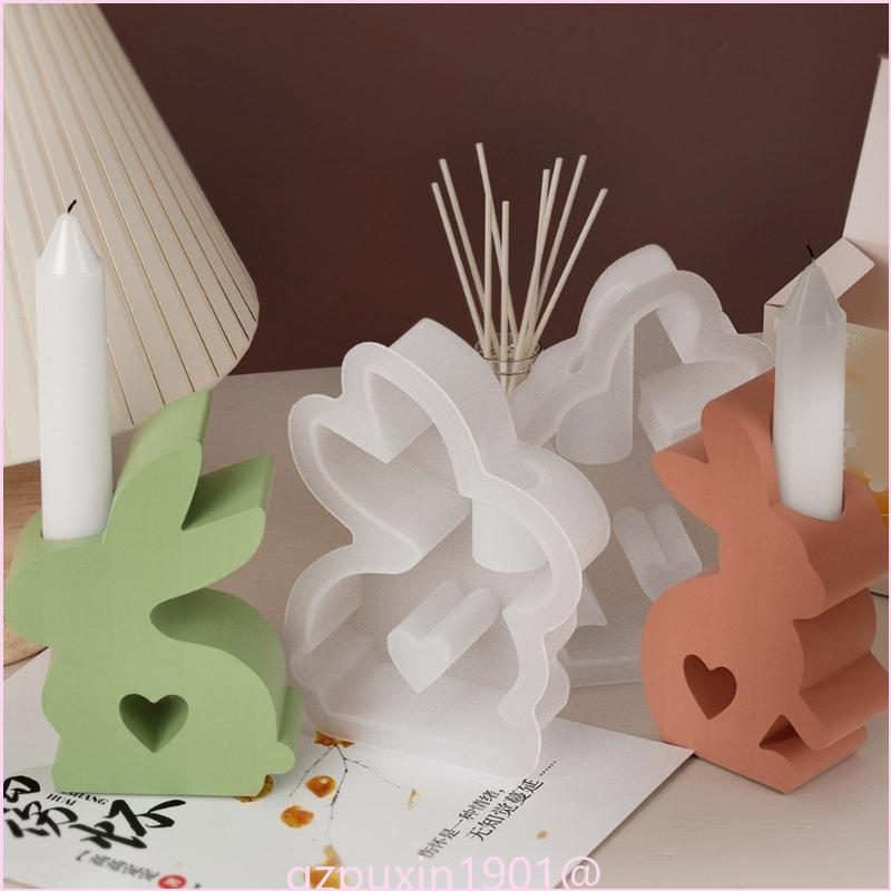 Casting Mold Jewelry Silicone Rubber - 57QA Candle Holder Resin Molds Easter