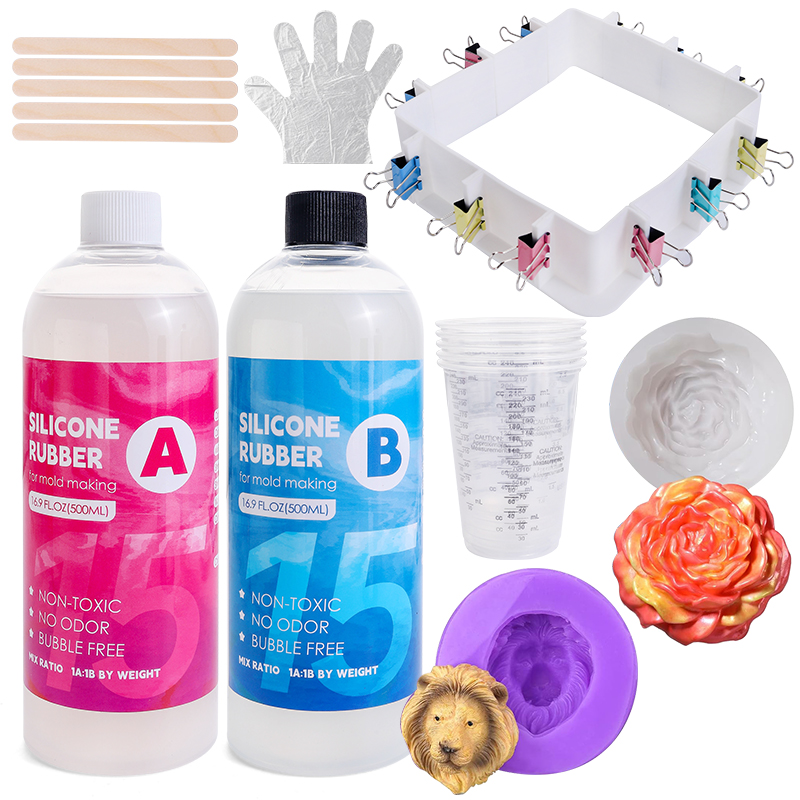 Casting Mold Jewelry Silicone Rubber - Silicone Mold Making Trial Kit Fast