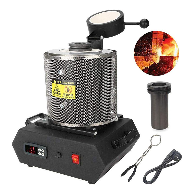 Gold Melting Furnace Crucible 2Kg - Mini Electric Gold Melting Furnace 2kg
