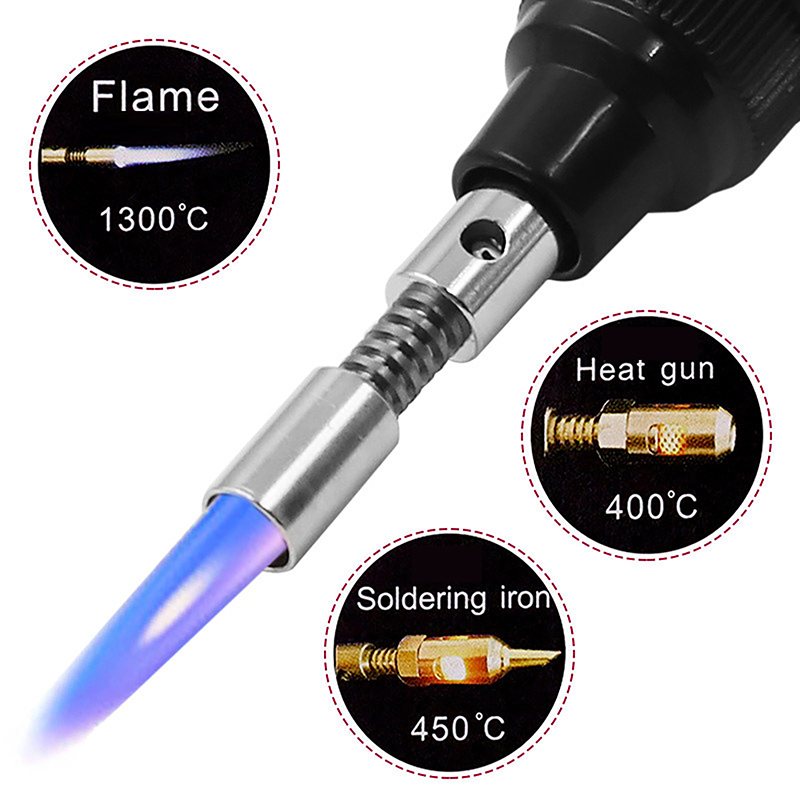 Jewelry Soldering Torch Mini Butane - Portable Butane Soldering Torch Kit, 1300°C