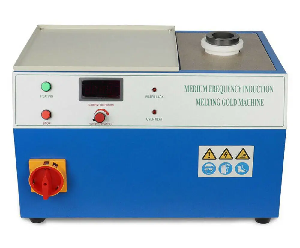 Gold Melting Furnace Crucible 2Kg - 220V 2KG High Temperature Platinum Gold