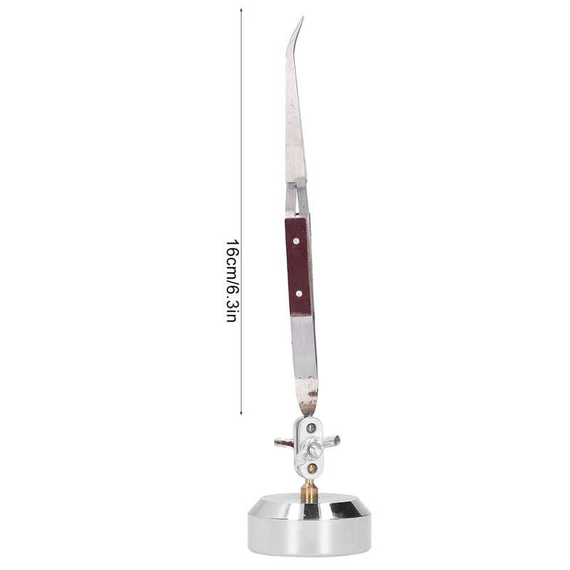 Metal Third Hand Base with Twe - Third Hand Soldering Tweezers Base 评论和价格