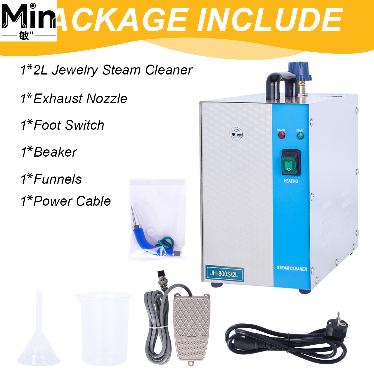 2L Jewelry Steam Cleaner 1300W - Jewelry Steam Cleaner Professional 2L 评论和价格