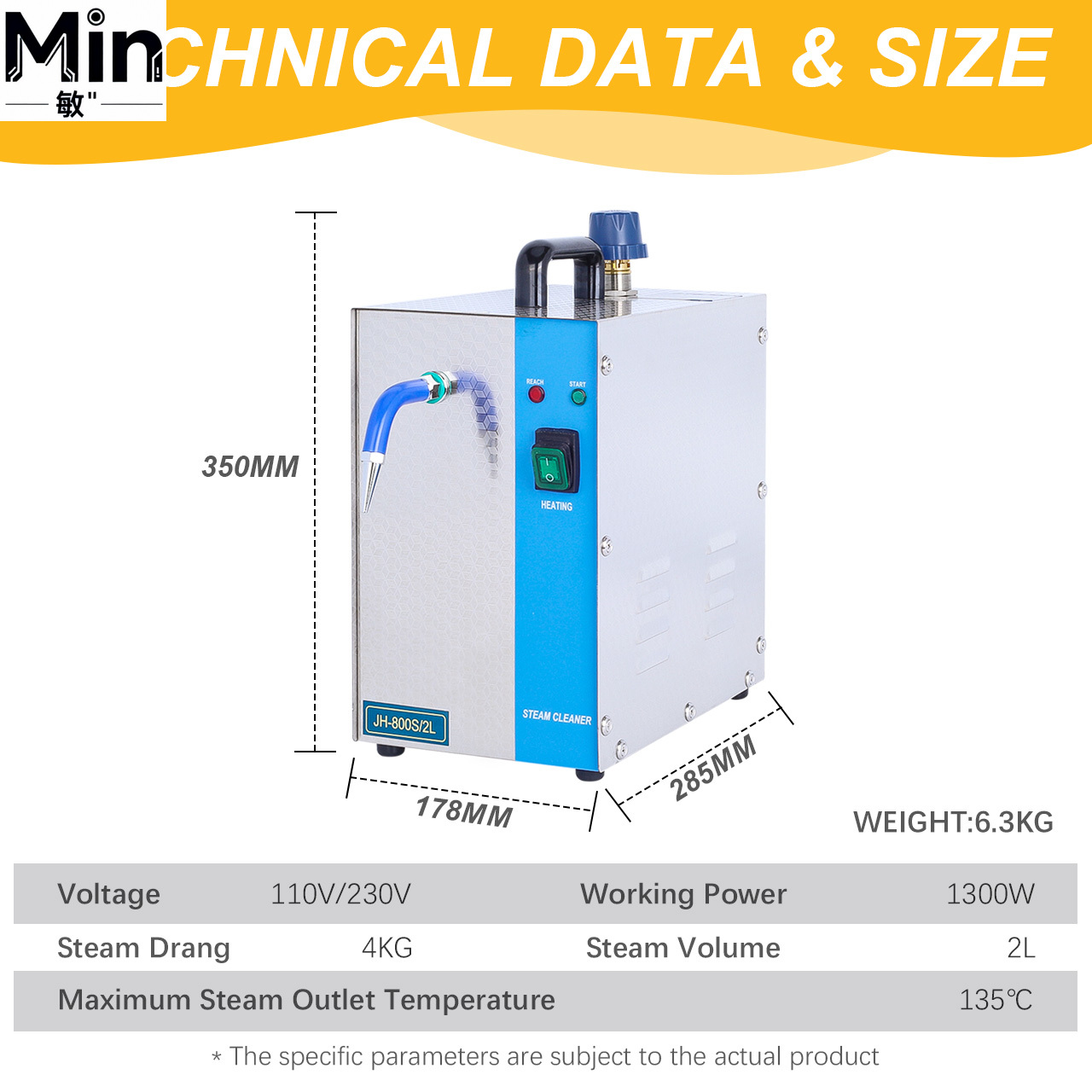 2L Jewelry Steam Cleaner 1300W - Jewelry Steam Cleaner Professional 2L 评论和价格