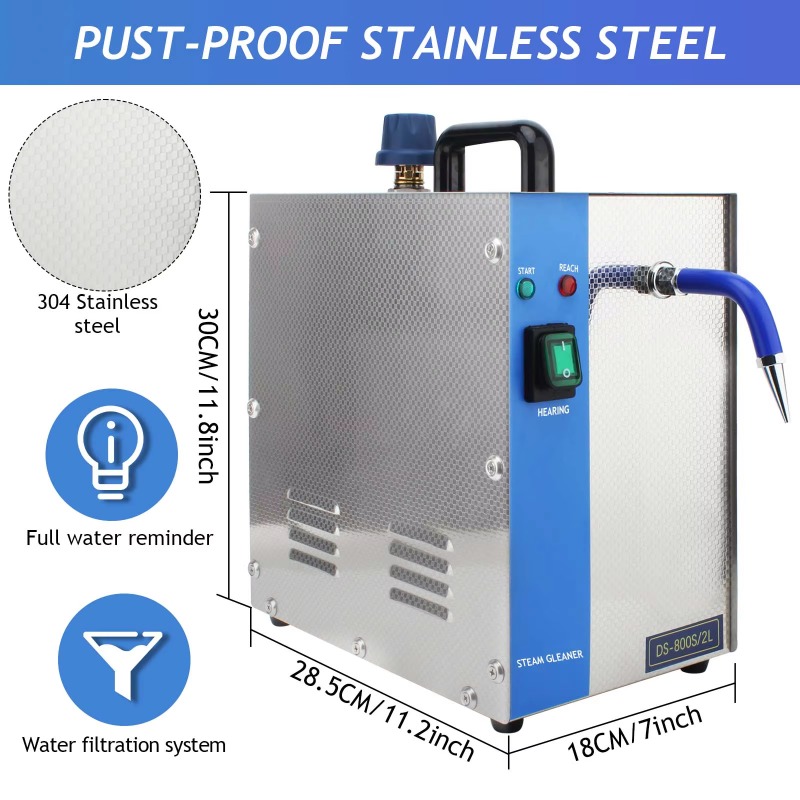 White Professional 4 Bar Press - Jewelry Steam Cleaner Professional 2L 评论和价格