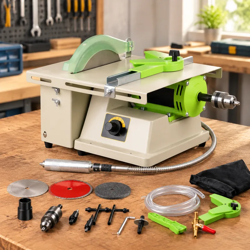 220V 1380W Multifunction Jewel - Bench Buffer Jewelry Polishing Machine 评论和价格