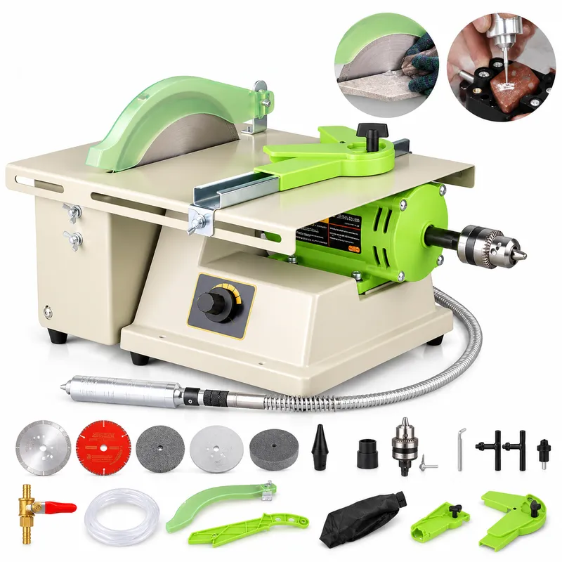 220V 1380W Multifunction Jewel - Bench Buffer Jewelry Polishing Machine 评论和价格