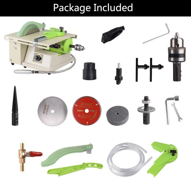 220V 1380W Multifunction Jewel - Bench Buffer Jewelry Polishing Machine 评论和价格