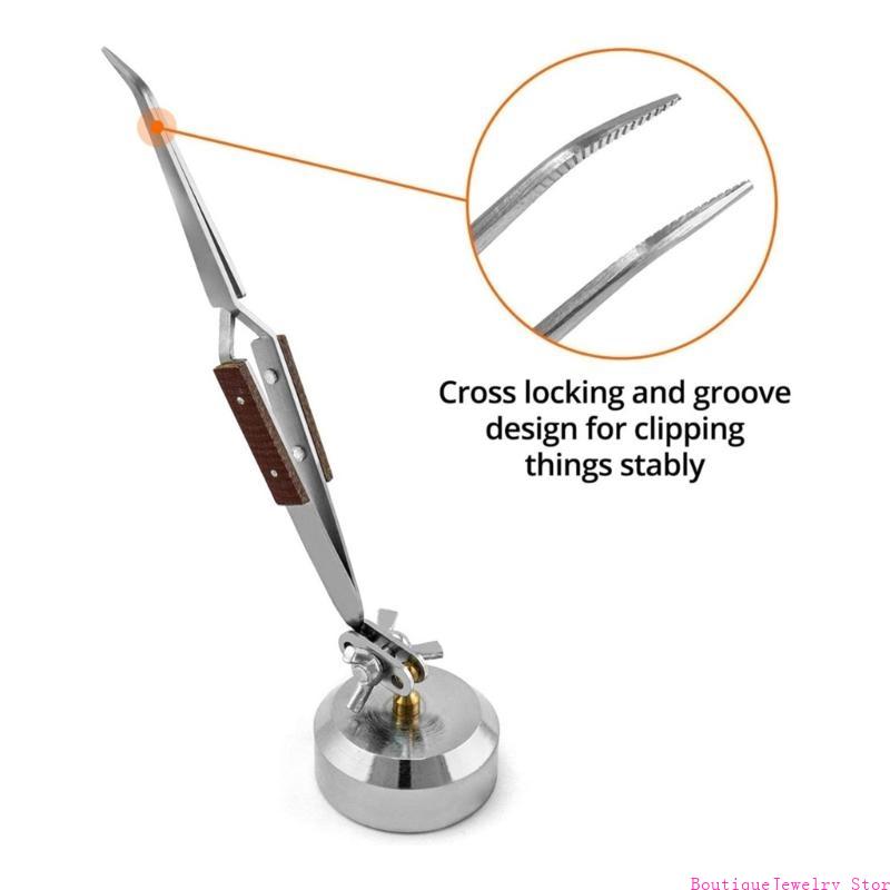 E1PE Third Hand Tweezers Solde - Third Hand Soldering Tweezers Base 评论和价格