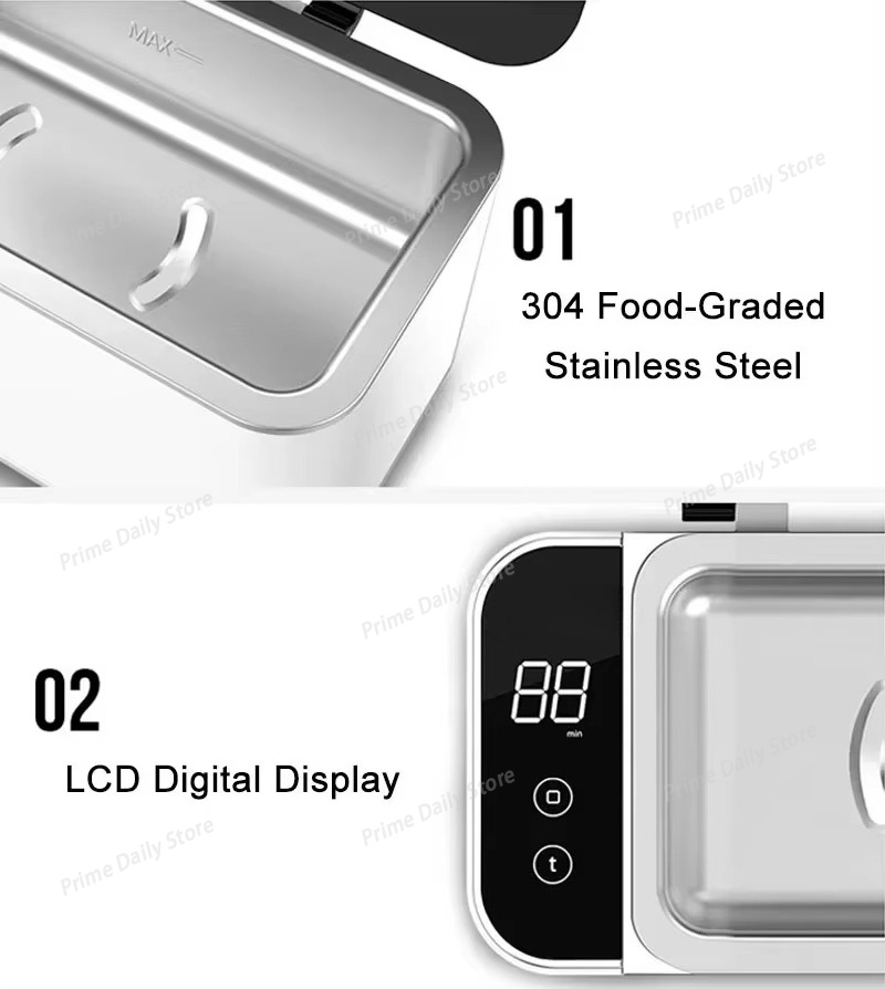 Smart Home Ultrasonic Cleaner  - Ultrasonic Cleaner Machine Glasses Denture 评论和价格