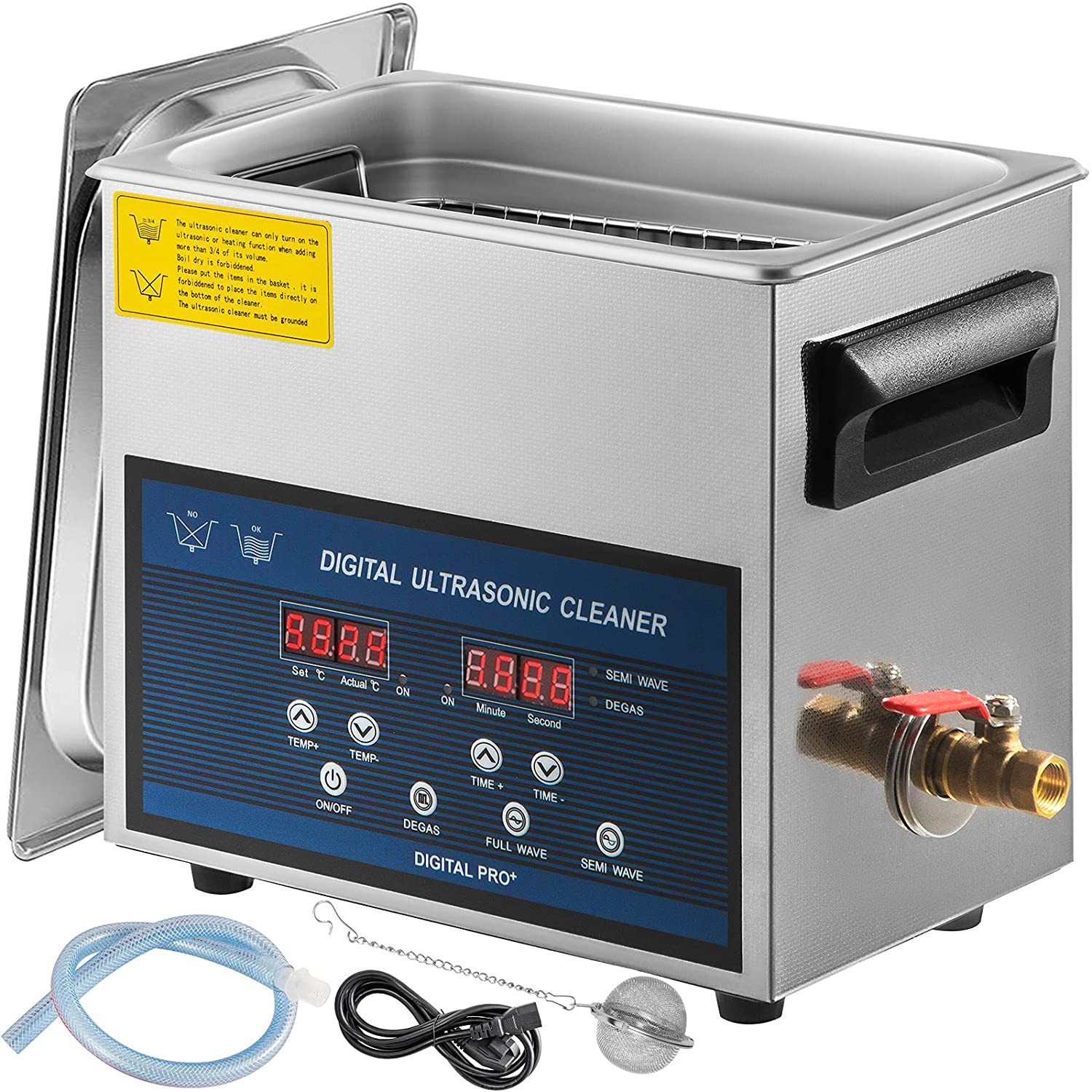 6L Professional Ultrasonic Cle - Ultrasonic Jewelry Cleaner Digital Timer 评论和价格