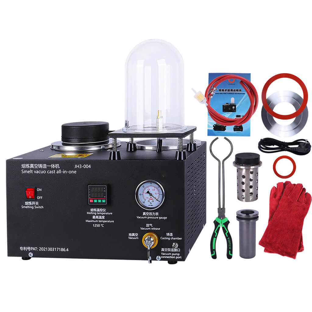 Kinway 3-in-1 Vacuum Casting M - Gold Melting Furnace Crucible 2Kg 评论和价格