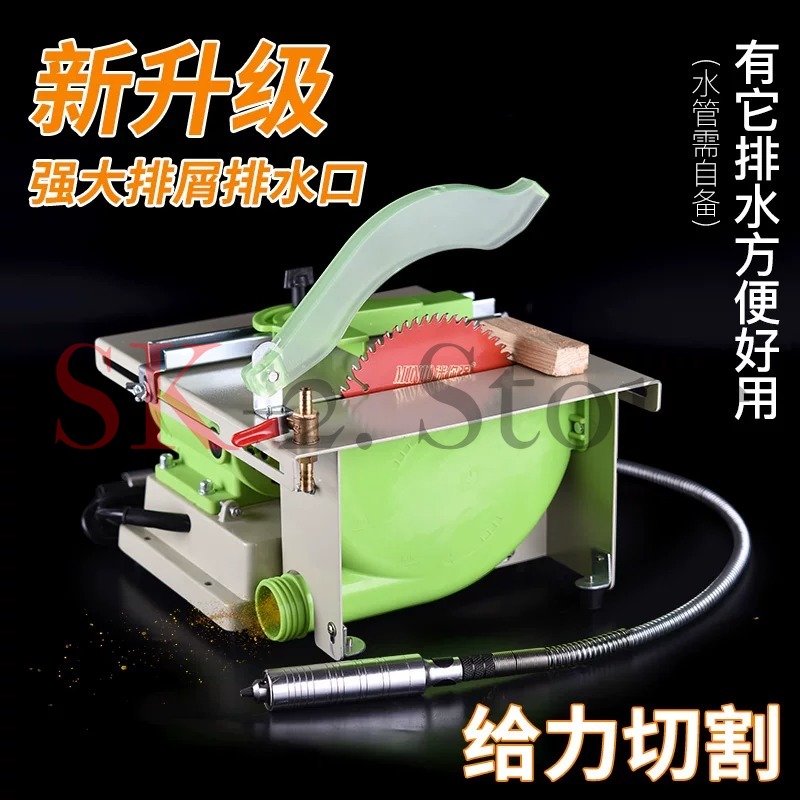 220V 1380W Multifunction Jewel - Bench Buffer Jewelry Polishing Machine 评论和价格