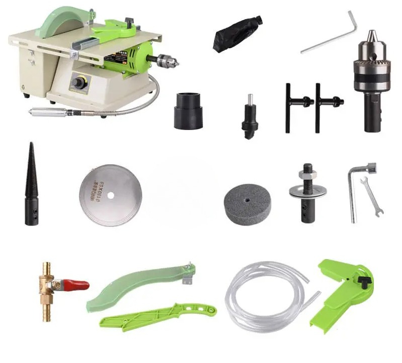 Rock Polishing Buffer Machine  - Bench Buffer Jewelry Polishing Machine 评论和价格