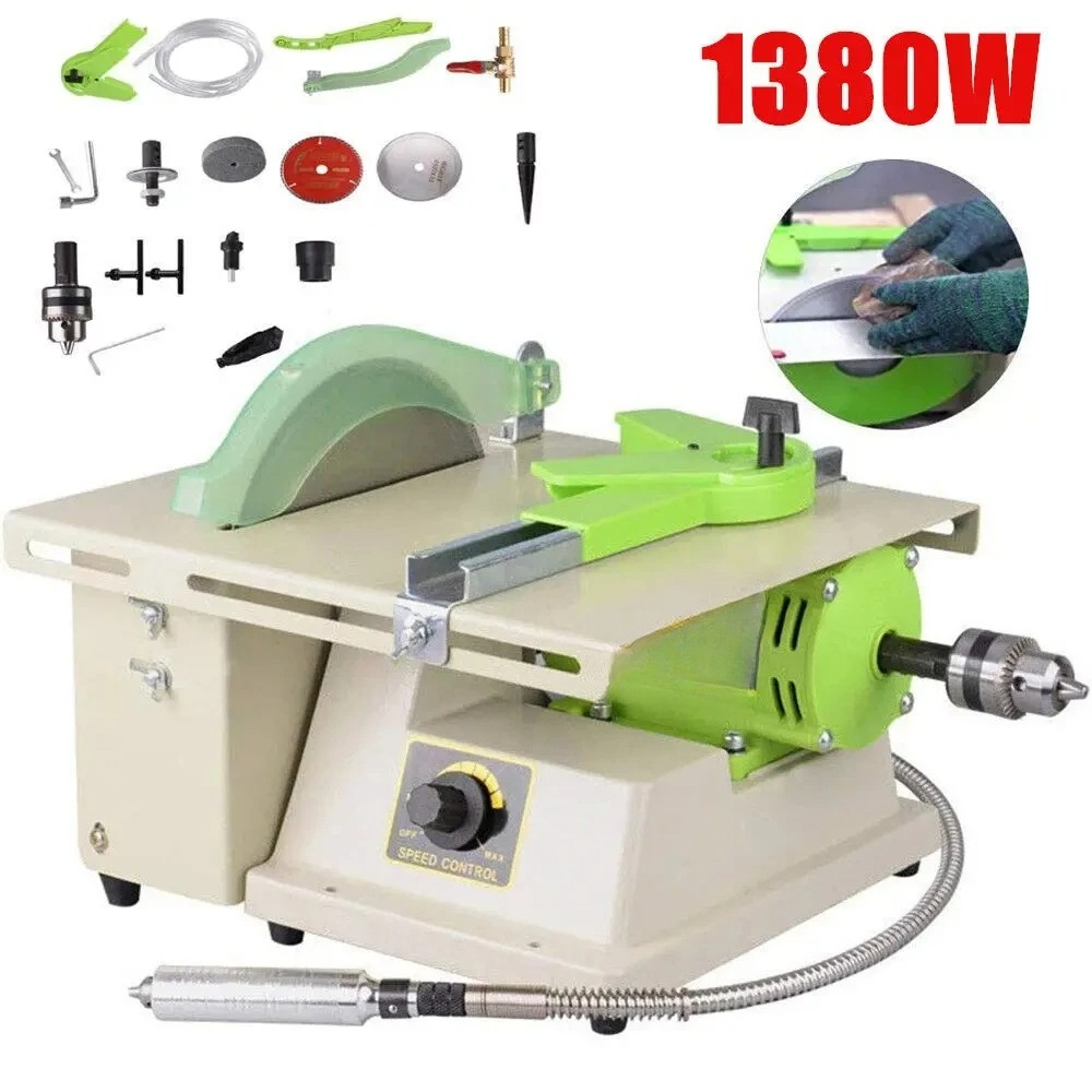 Rock Polishing Buffer Machine  - Bench Buffer Jewelry Polishing Machine 评论和价格