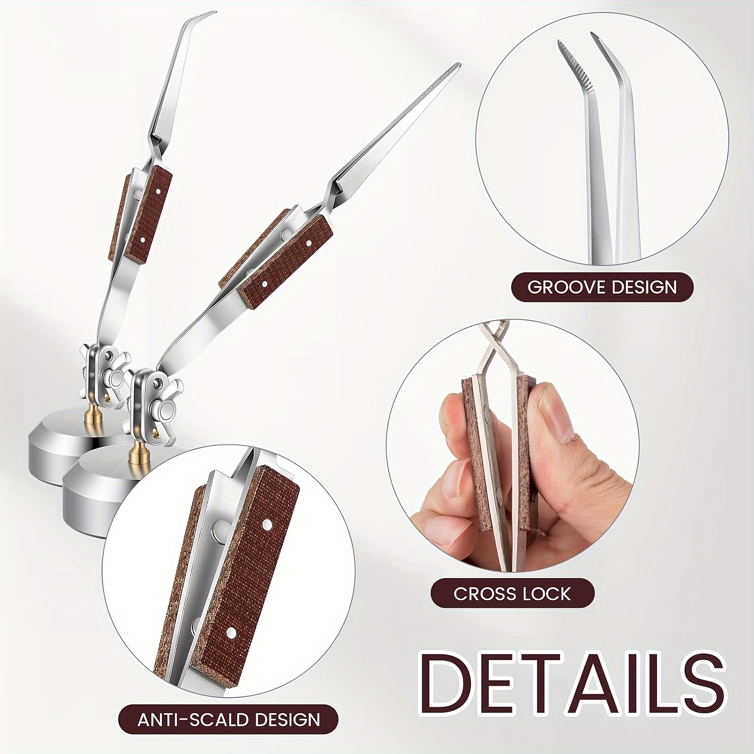 Third Hand Soldering Tweezers  - Third Hand Soldering Tweezers Base 评论和价格