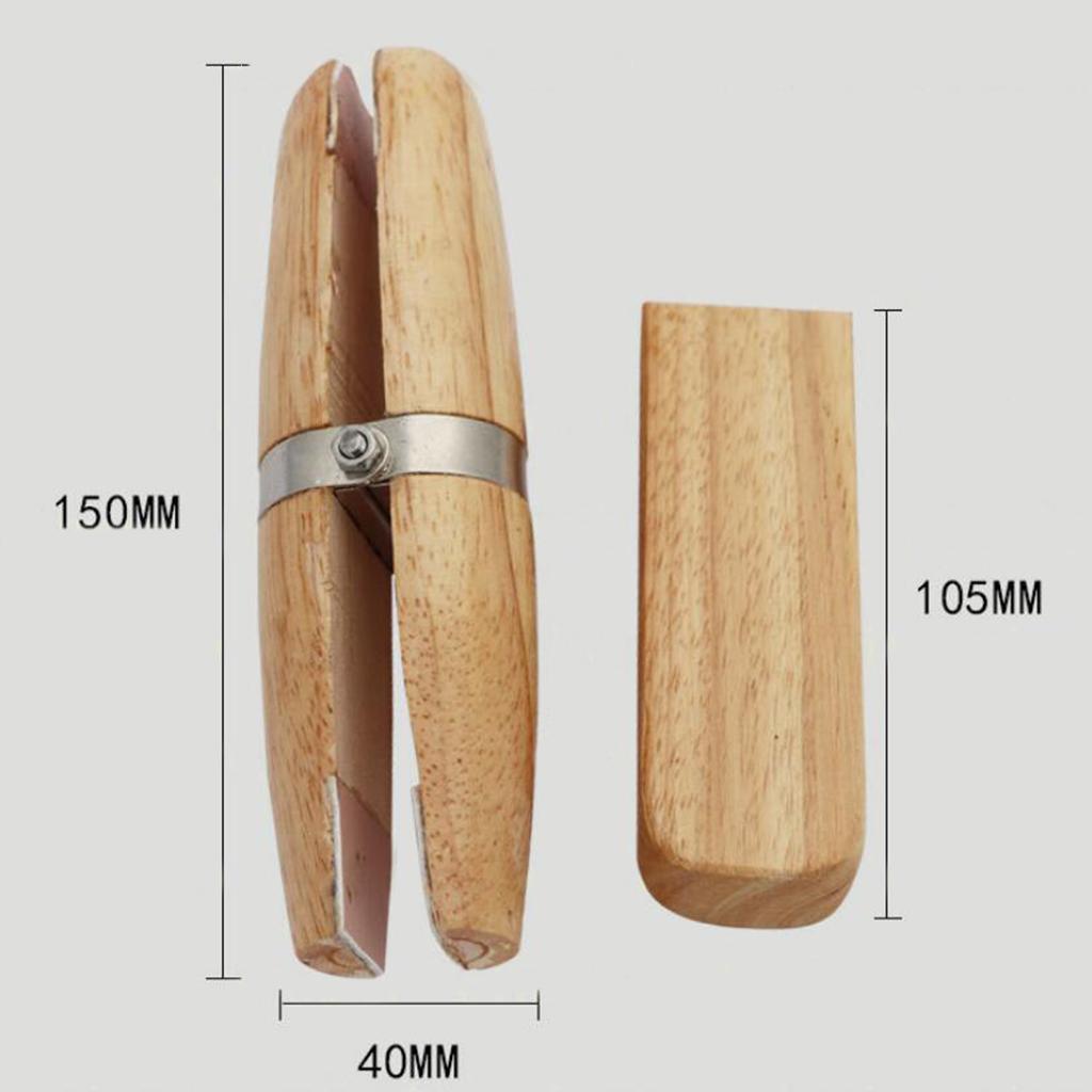 Professional Wooden Ring Clamp - Ring Clamp Wood Jewelry Setting Tool 评论和价格