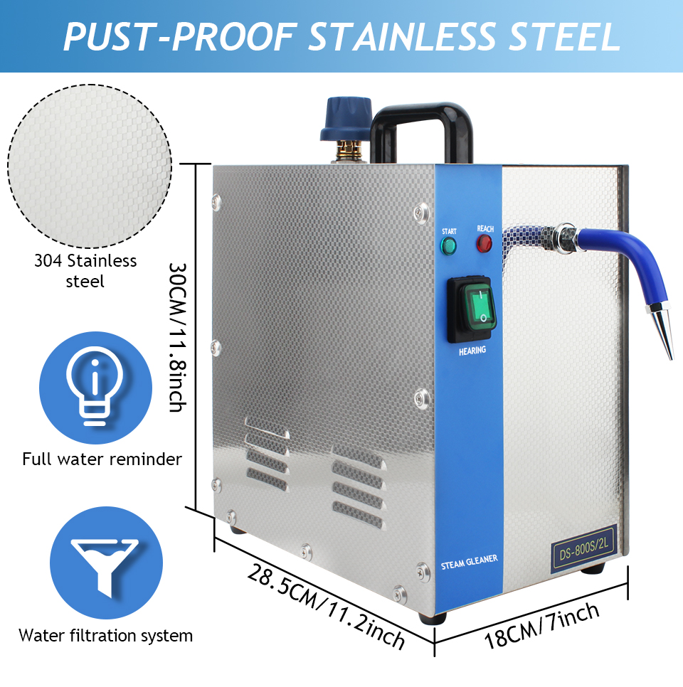 Auble 1300W 2L Professional St - Jewelry Steam Cleaner Professional 2L 评论和价格