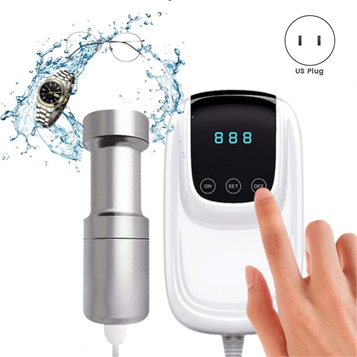 【BRILLIANT 】Ultrasonic Cleaner - Ultrasonic Jewelry Cleaner Digital Timer 评论和价格