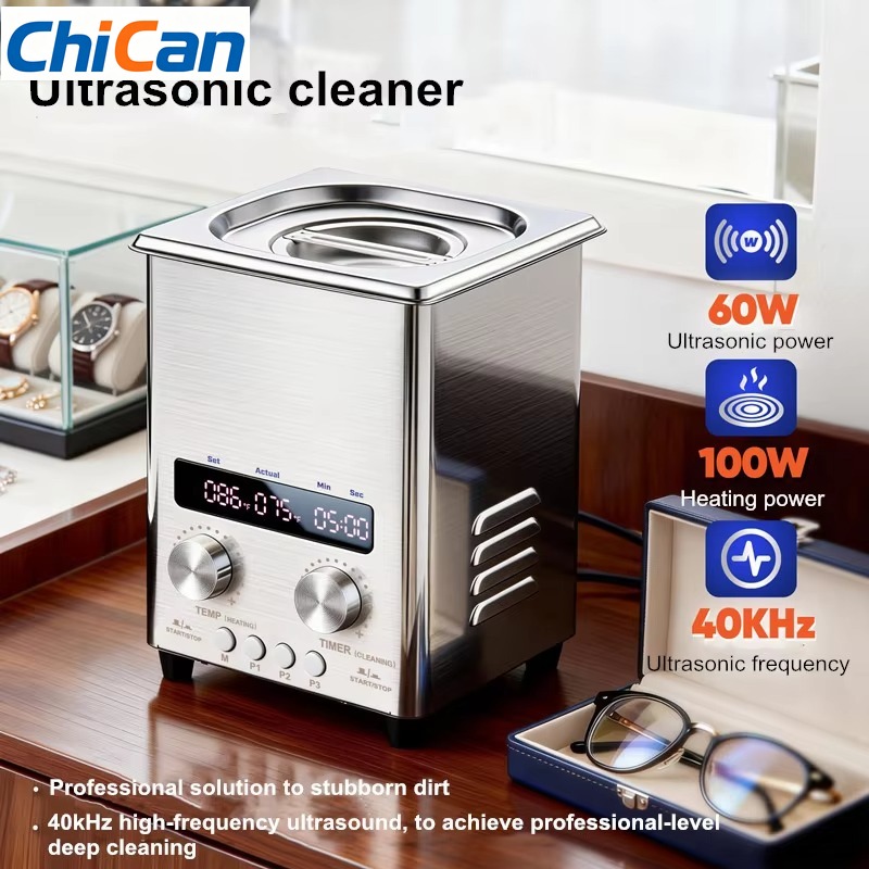 【Hot】2L Ultrasonic Cleaner Mac - Ultrasonic Cleaner Machine Glasses Denture 评论和价格