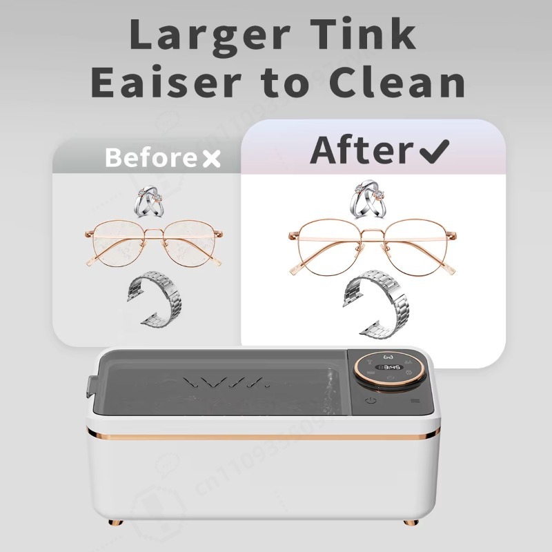 Ultrasonic 48KHZ Glasses Clean - Ultrasonic Cleaner Machine Glasses Denture 评论和价格
