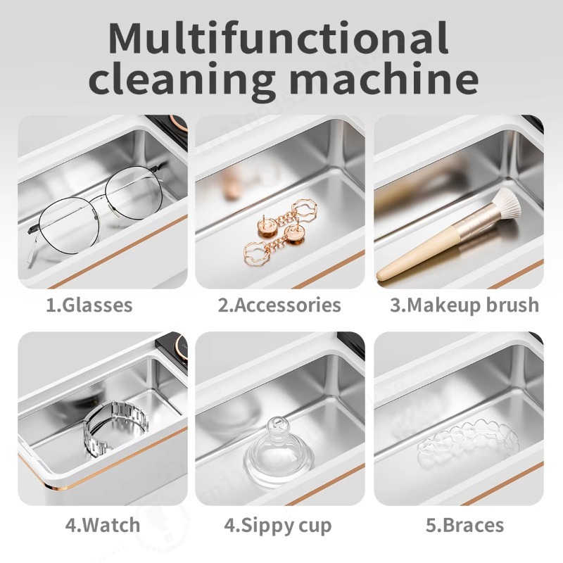 Ultrasonic 48KHZ Glasses Clean - Ultrasonic Cleaner Machine Glasses Denture 评论和价格