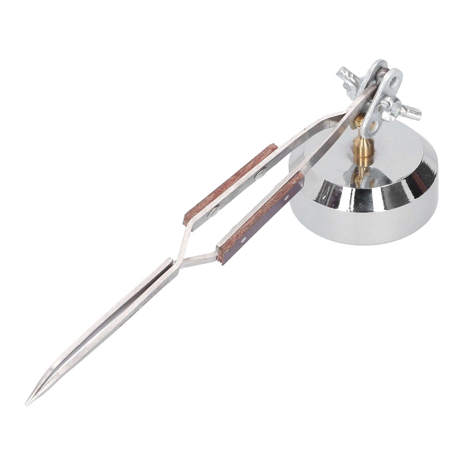 Metal Third Hand Base with Twe - Third Hand Soldering Tweezers Base 评论和价格