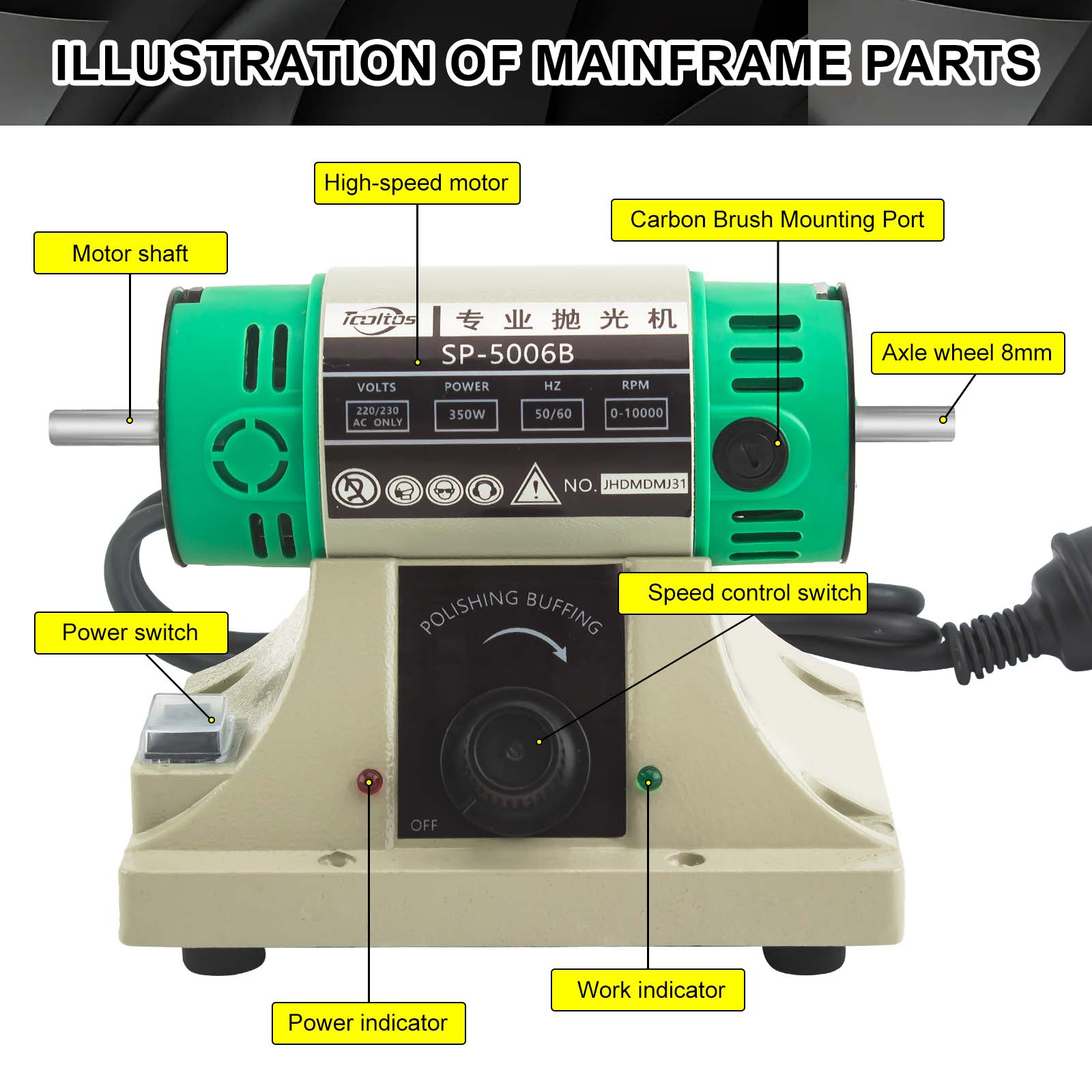 Jewelry Polishing Machine Benc - Bench Buffer Jewelry Polishing Machine 评论和价格