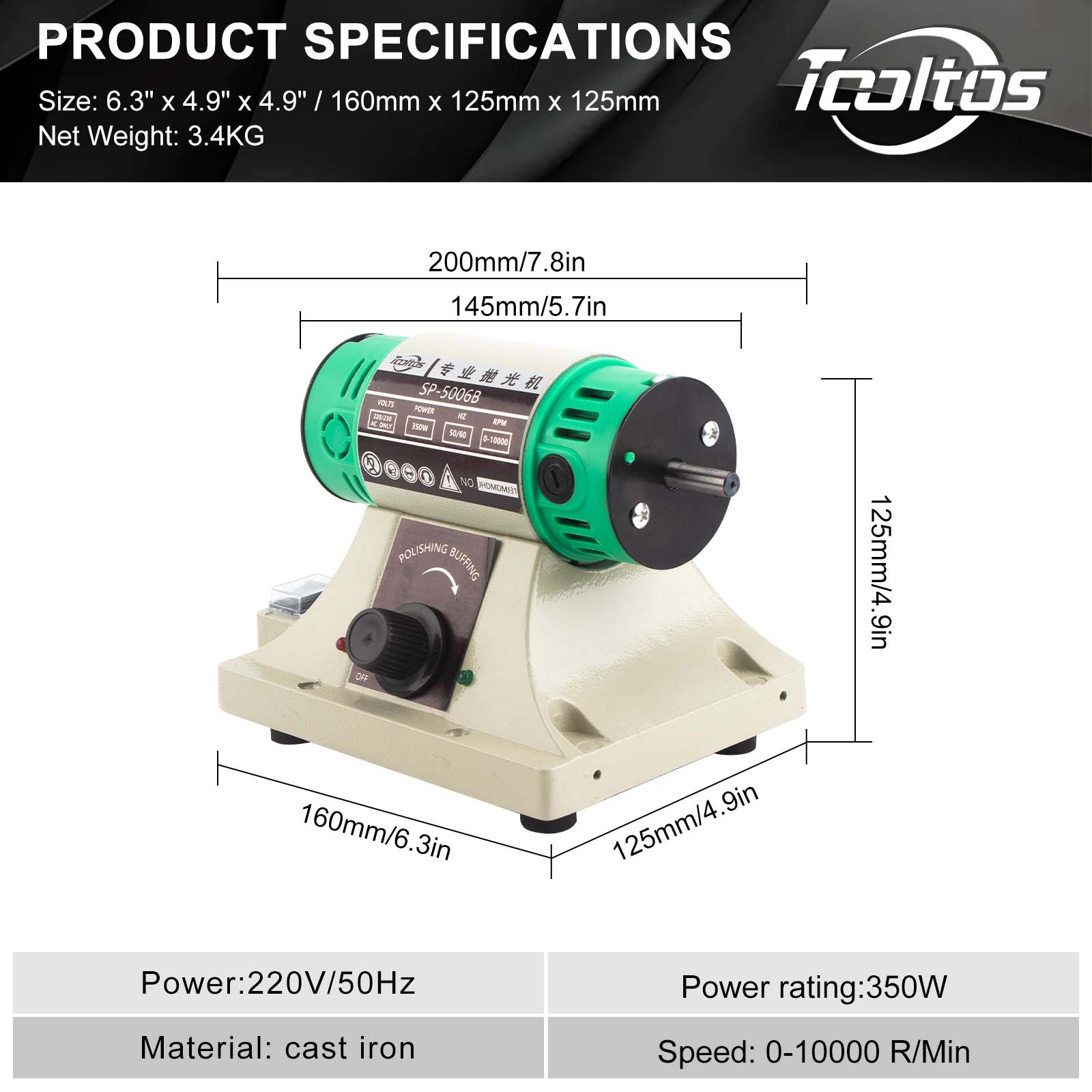 Jewelry Polishing Machine Benc - Bench Buffer Jewelry Polishing Machine 评论和价格