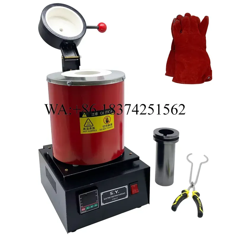 Wmwmnu 2KG 1400W Digital Melti - Gold Melting Furnace Crucible 2Kg 评论和价格