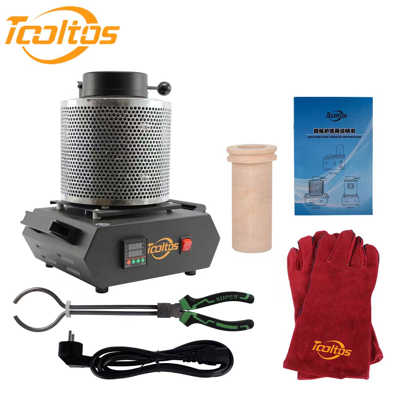 TOOLTOS Jewelry Gold Melting F - Gold Melting Furnace Crucible 2Kg 评论和价格