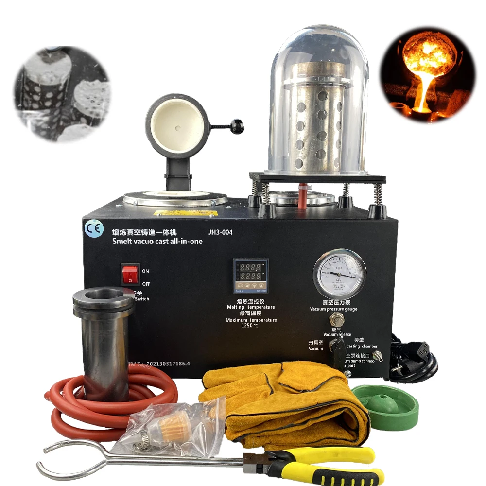 110V 2kg 1150℃ Jewelry Casting - Gold Melting Furnace Crucible 2Kg 评论和价格