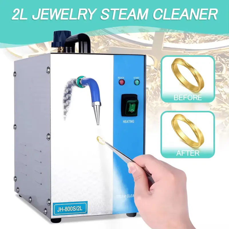 1300W Professional Steam Clean - Jewelry Steam Cleaner Professional 2L 评论和价格