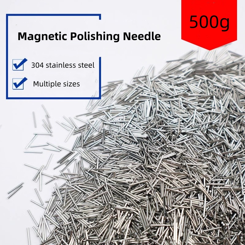 500G 304 Stainless Steel Polis - Jewelry Magnetic Tumbler Polisher Pin 评论和价格