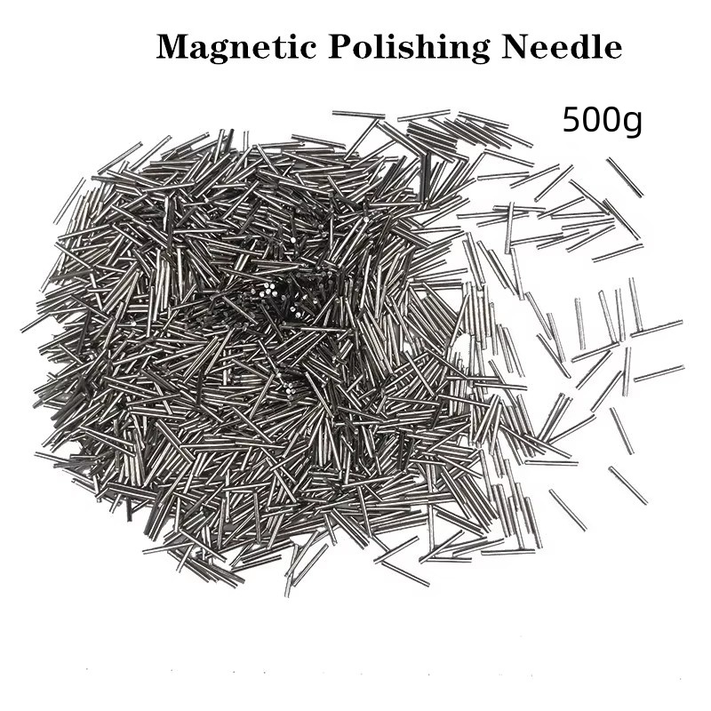 500G 304 Stainless Steel Polis - Jewelry Magnetic Tumbler Polisher Pin 评论和价格