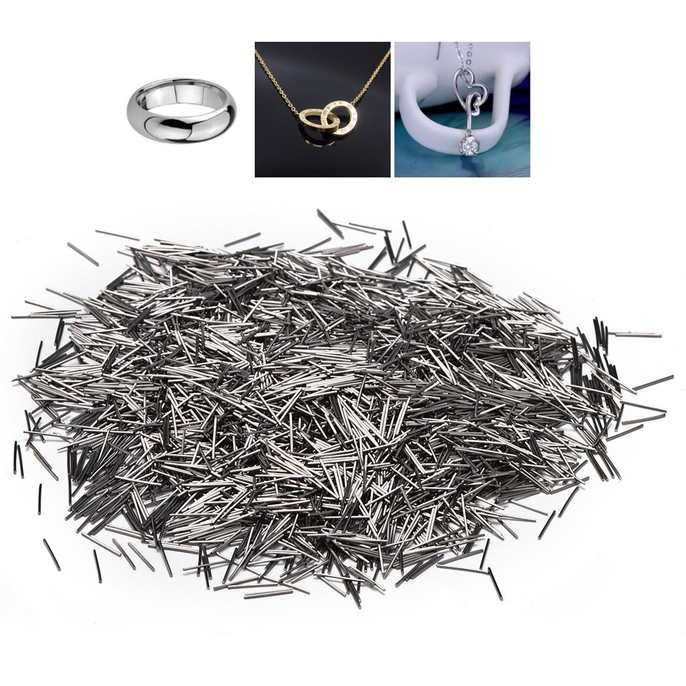 0.3mm 100g Stainless Steel Jew - Jewelry Magnetic Tumbler Polisher Pin 评论和价格