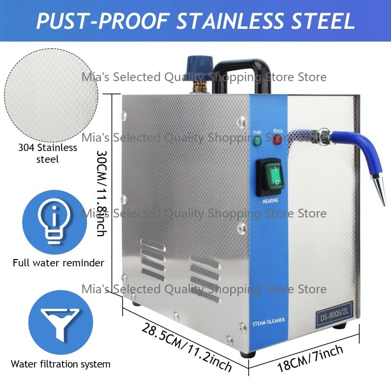 White 2L 1300W Professional Je - Jewelry Steam Cleaner Professional 2L 评论和价格