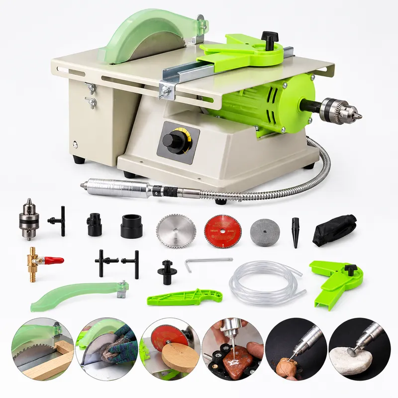 220V 1380W Multifunction Jewel - Bench Buffer Jewelry Polishing Machine 评论和价格