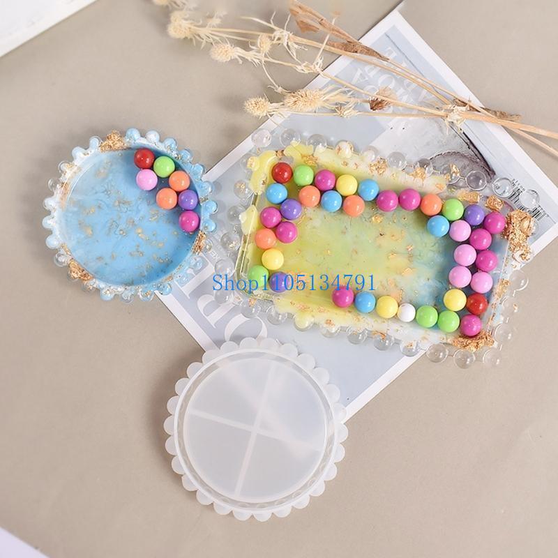 98km Table Round Bead Tray Sil - Casting Mold Jewelry Silicone Rubber 评论和价格