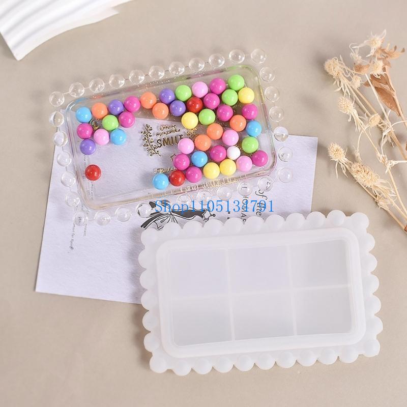 98km Table Round Bead Tray Sil - Casting Mold Jewelry Silicone Rubber 评论和价格