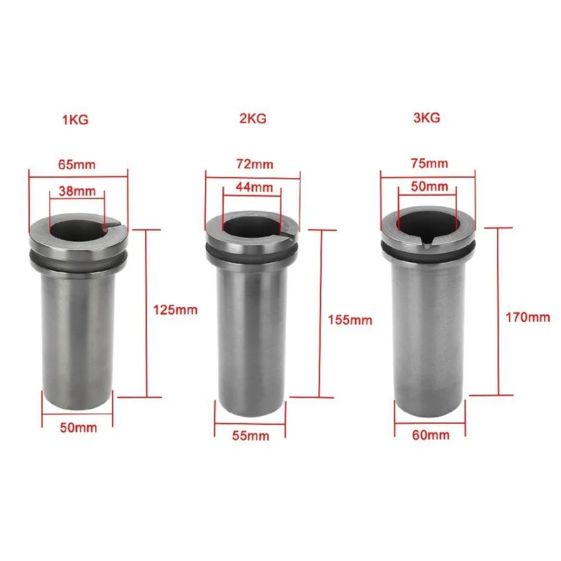 For 2KG Portable Metal Melting - Gold Melting Furnace Crucible 2Kg 评论和价格