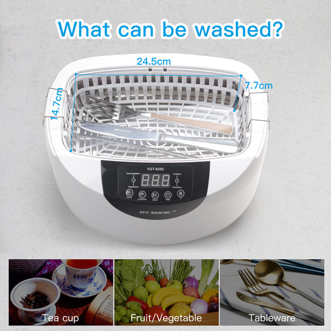 GT SONIC Electric Ultrasonic C - Ultrasonic Jewelry Cleaner Digital Timer 评论和价格