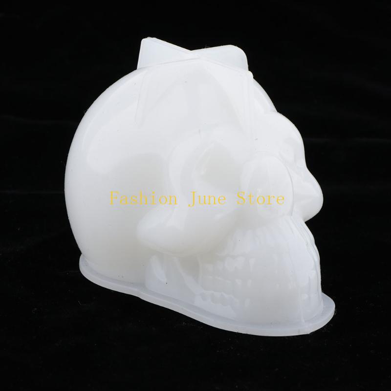 N5KA Skull Epoxy Resin Mold Ha - Casting Mold Jewelry Silicone Rubber 评论和价格
