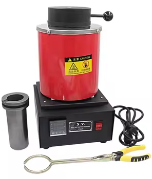 2kg Mini Portable Metal Gold a - Gold Melting Furnace Crucible 2Kg 评论和价格