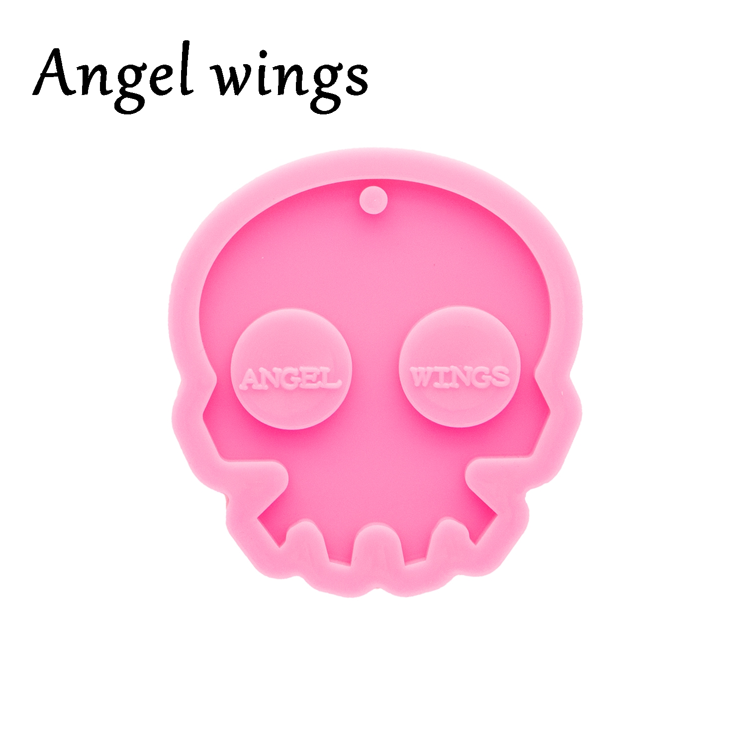 DY0537 Bright Halloween Skull  - Casting Mold Jewelry Silicone Rubber 评论和价格