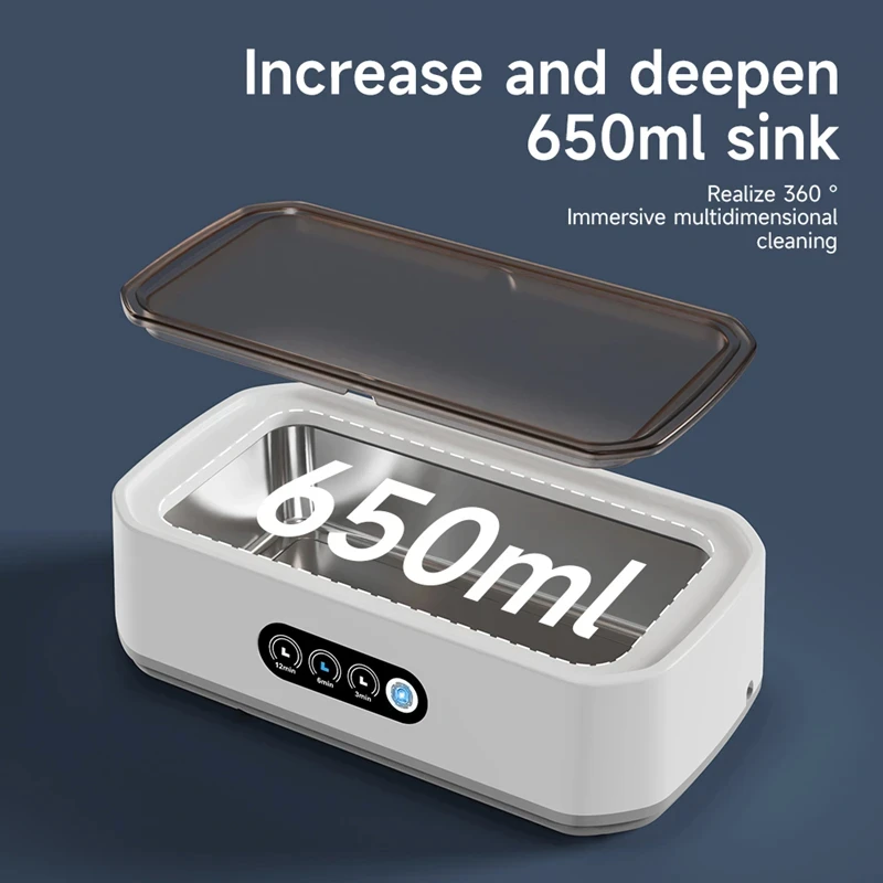 Lenovo Ultrasonic Cleaner Mach - Ultrasonic Cleaner Machine Glasses Denture 评论和价格