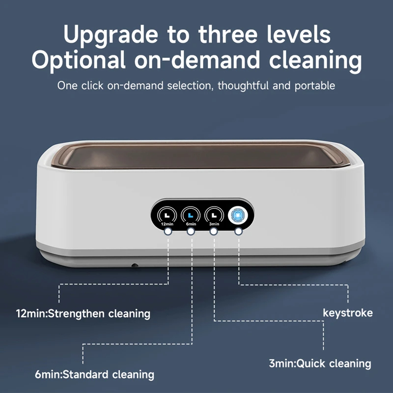 Lenovo Ultrasonic Cleaner Mach - Ultrasonic Cleaner Machine Glasses Denture 评论和价格
