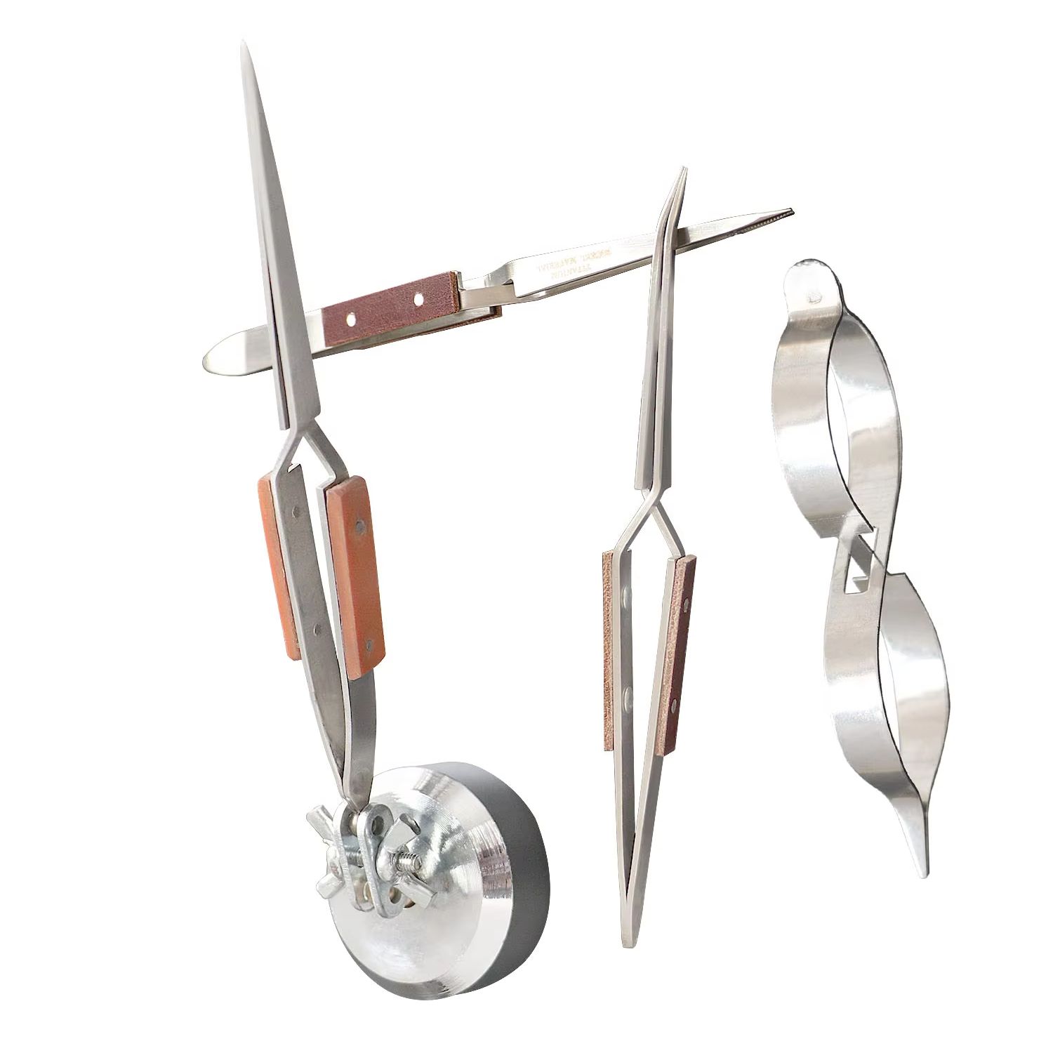 Jewelry Third Hand Tool with C - Third Hand Soldering Tweezers Base 评论和价格