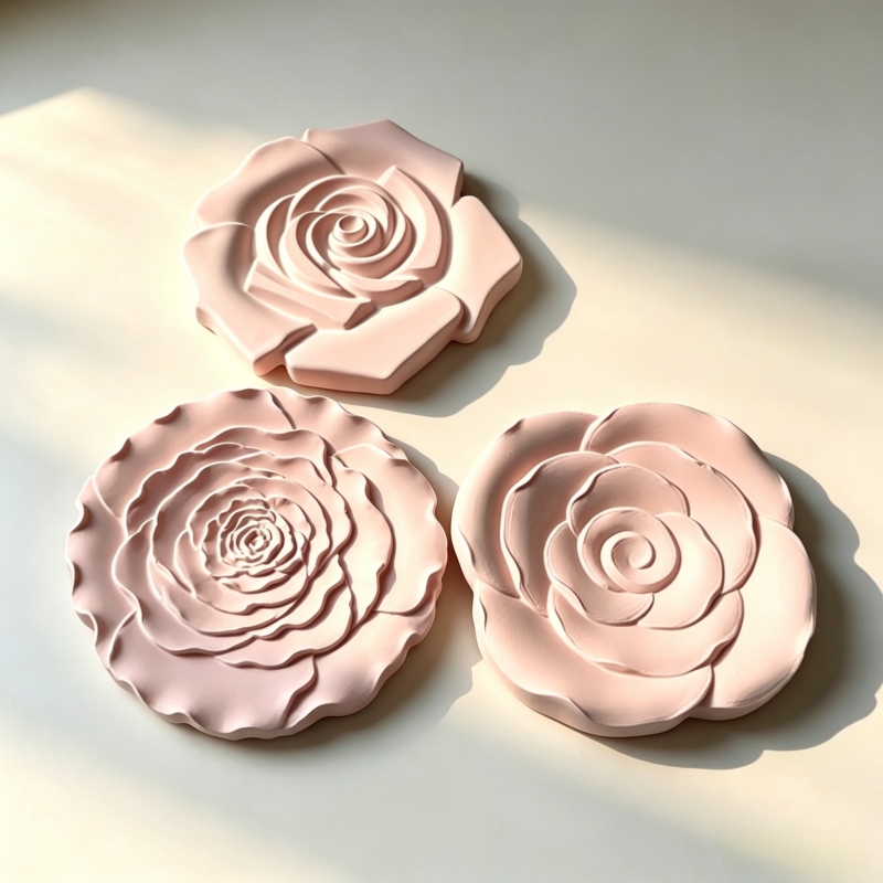 Rose Flower Jewelry Storage Tr - Casting Mold Jewelry Silicone Rubber 评论和价格